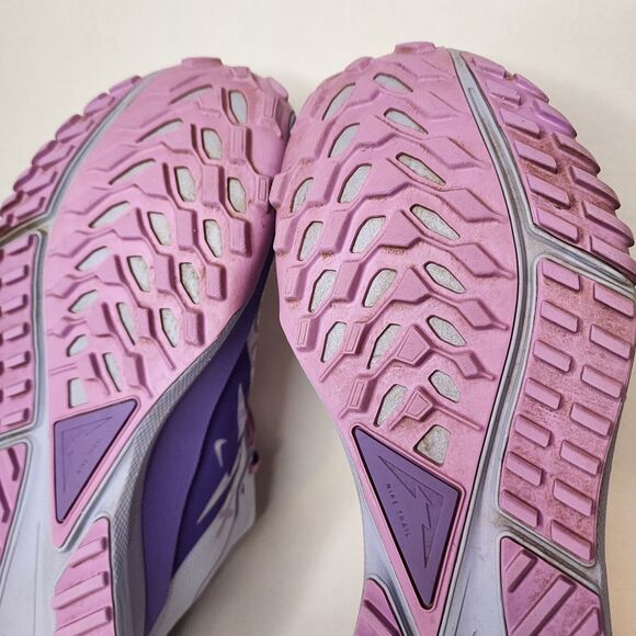 Nike Pegasus Trail 4 Shoes Gore-Tex Purple Trail Running Athletic Womens Size 9 - Picture 11 of 15